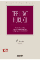 THD Tebligat Hukuku 7. Baskı